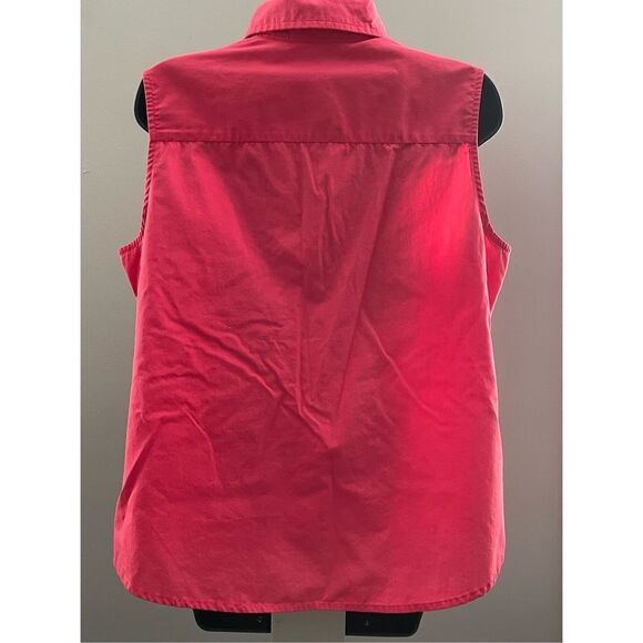 Basic Editions Womens Sleeveless Top, size L - Picture 4 of 5